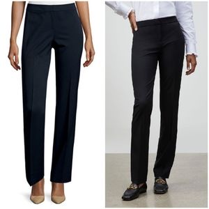 Lafayette 148 Black Wool Barrow Trouser Pants 6